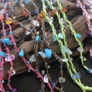 12 Disney Genuine Gemstone Bracelets